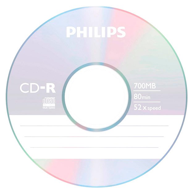 Philips CD-R 52x SP 50 Enheter