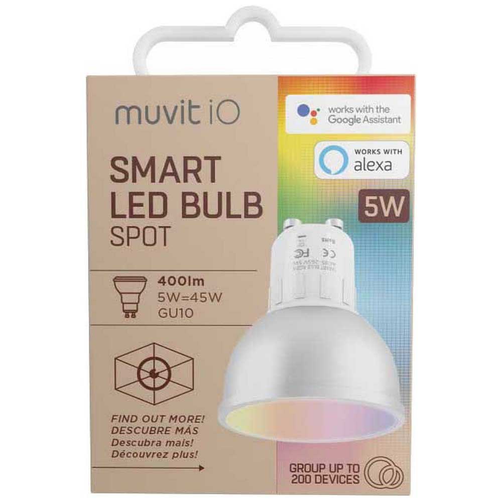 Muvit Smart Lamp GU 10/5W/400 Lm RGB