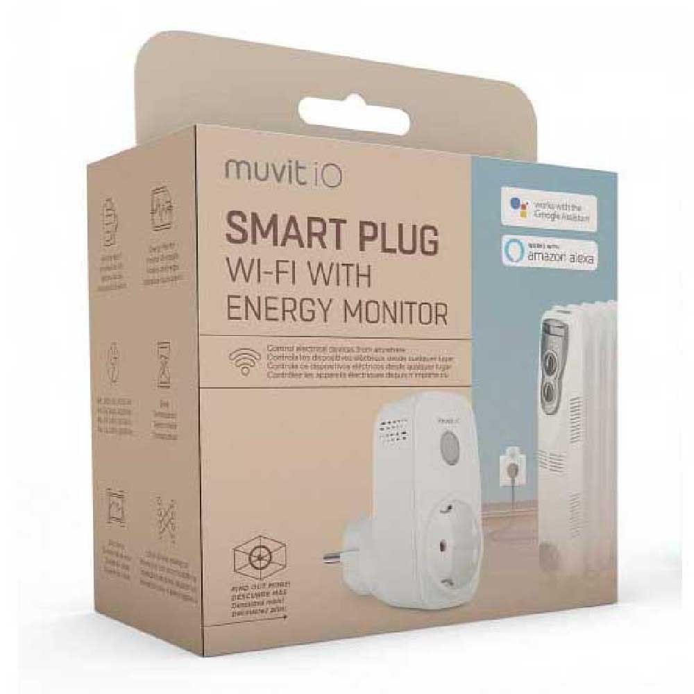 Muvit Monitor Energía Enchufe Inteligente