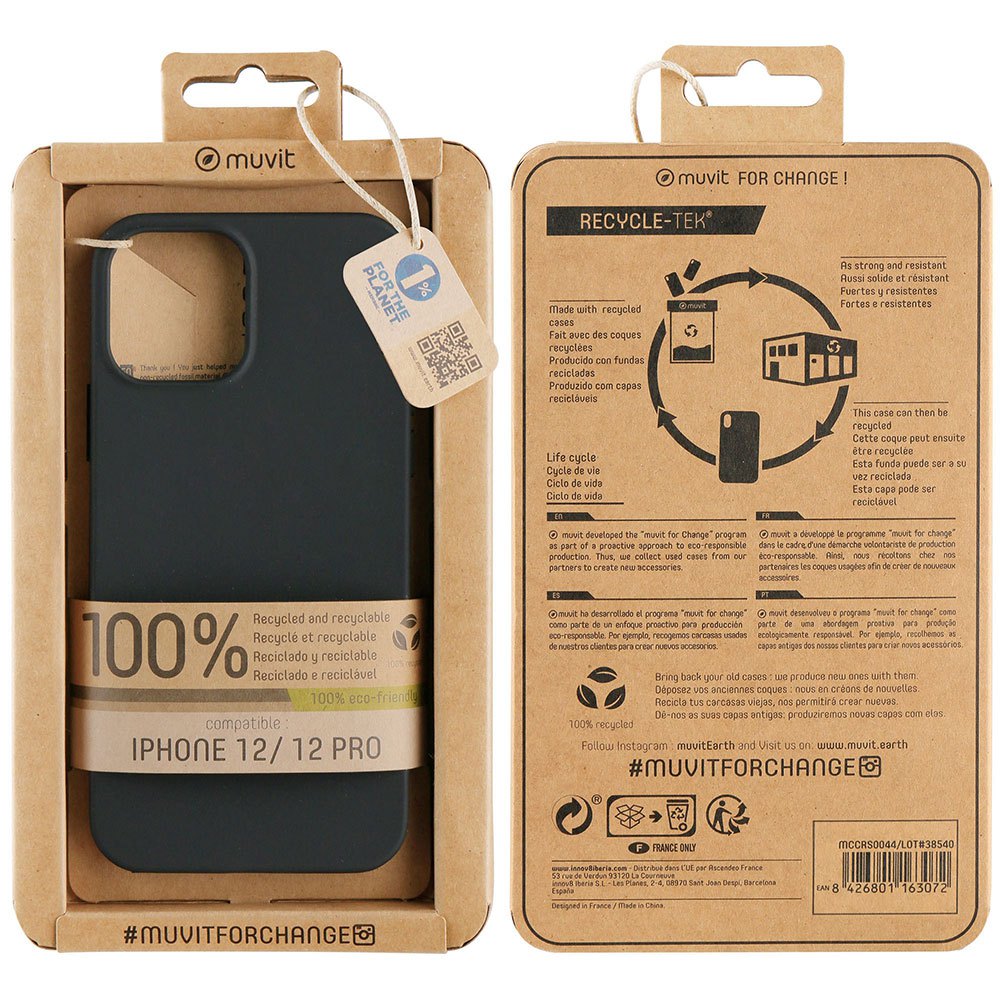 Muvit Dekke Case Apple IPhone 12/12 Pro Recycletek