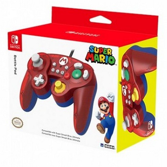 Hori NintendoSwitchコントローラー Super Mario Battle