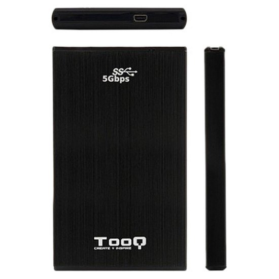 Tooq 2.5 USB 3.0 알루미늄 외장 하드 드라이브 인클로저