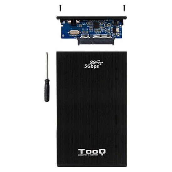Tooq 2.5 USB 3.0 알루미늄 외장 하드 드라이브 인클로저