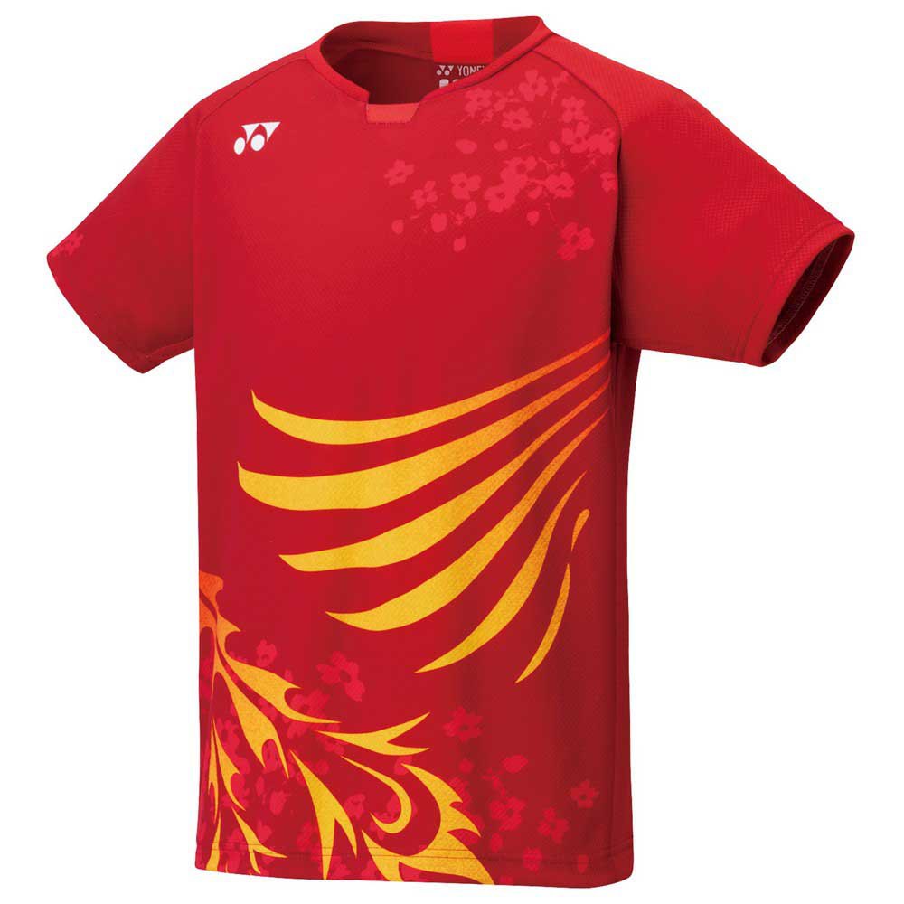 Yonex Japan Team Short Sleeve T-Shirt Red Smashinn