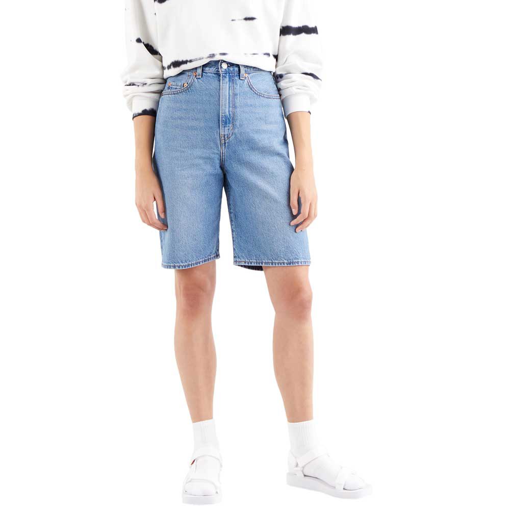 Levi´s ® High Loose Bermuda Denim Shorts Blue | Dressinn
