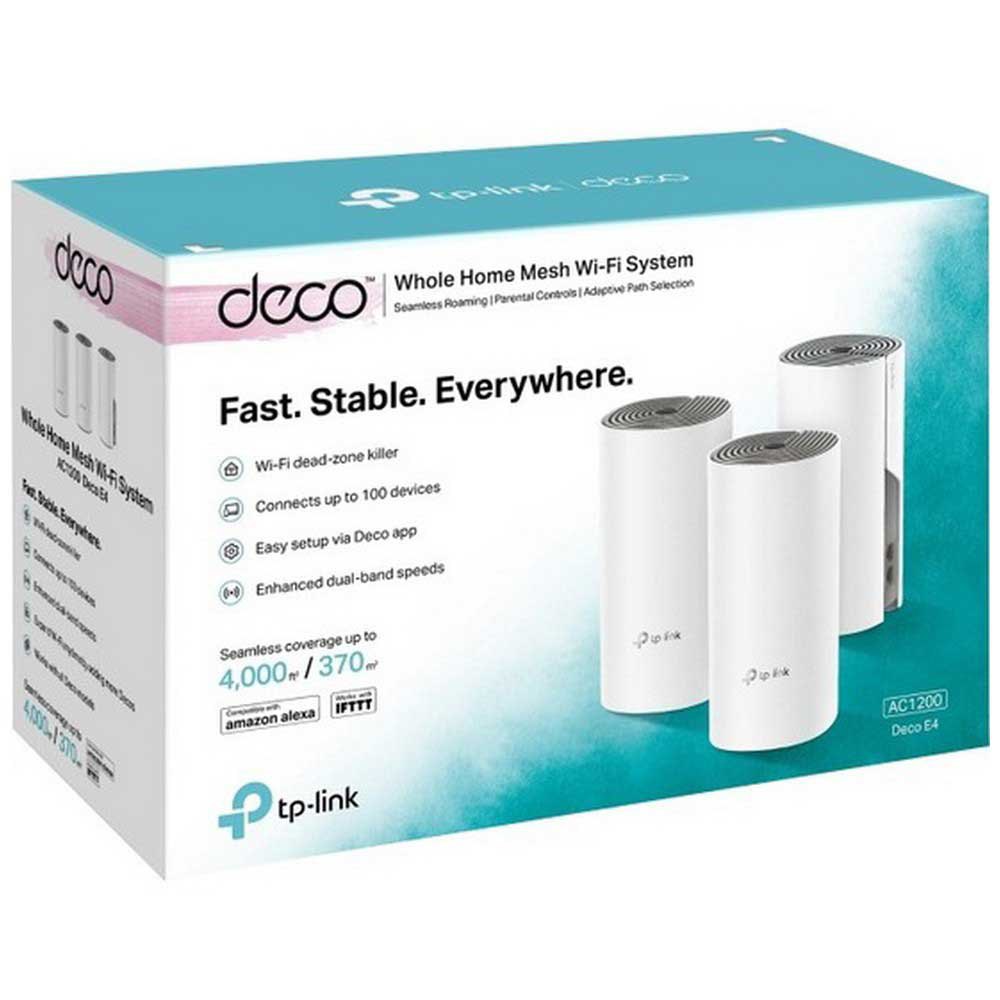 Tp-link AC1200 Whole-Home Mesh WiFi Wireless 3 Pack Ruter