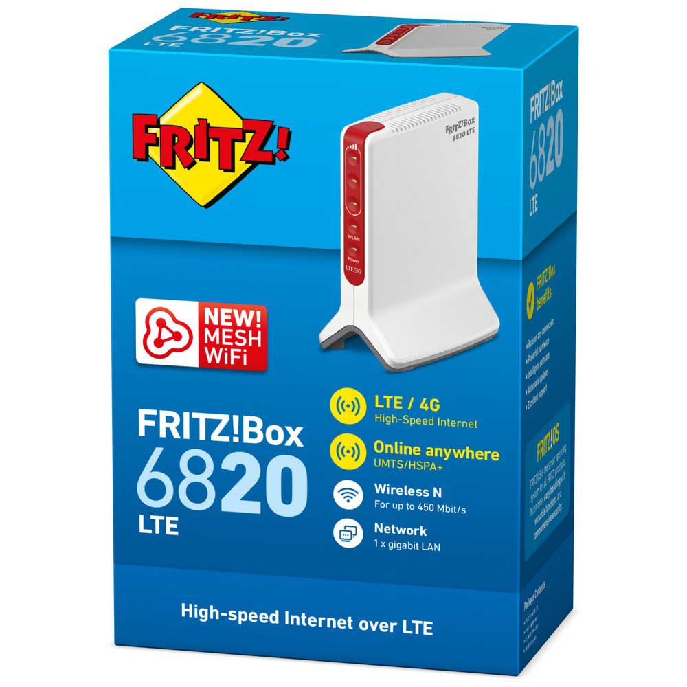 hardware Fonetiek tafereel Avm Fritz Box 6820 LTE International Wireless White | Techinn