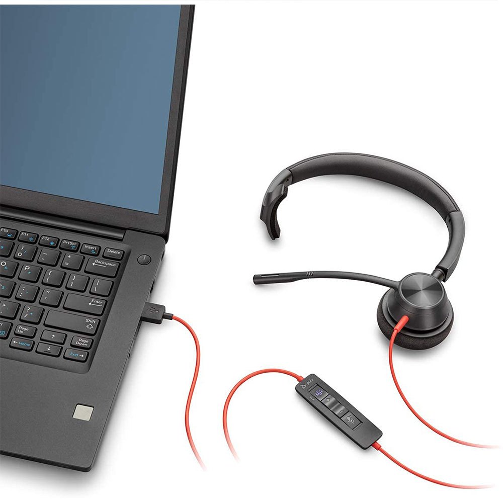 Poly Blackwire 3310 BW3310 USB-A Hovedtelefoner
