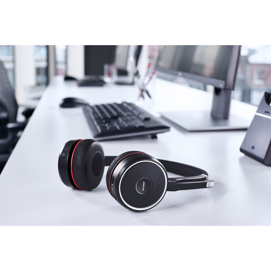 Jabra Auriculares Evolve 75 Stereo UC Duo Wireless