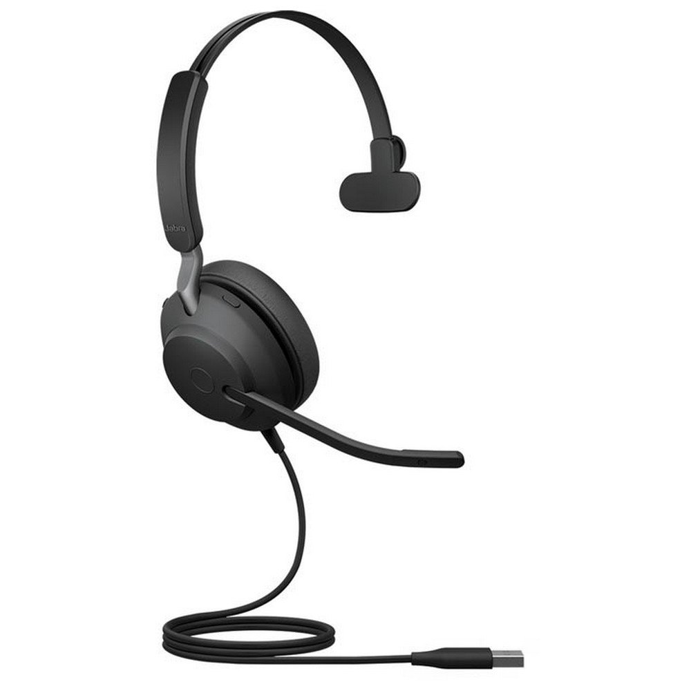 Gn Jabra Evolve2 40 MS Mono Headphones Black | Techinn