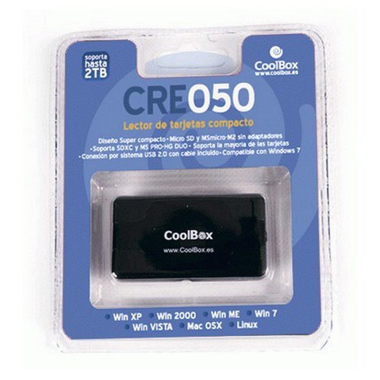 Coolbox Lector Tarjeta CRE-050 External