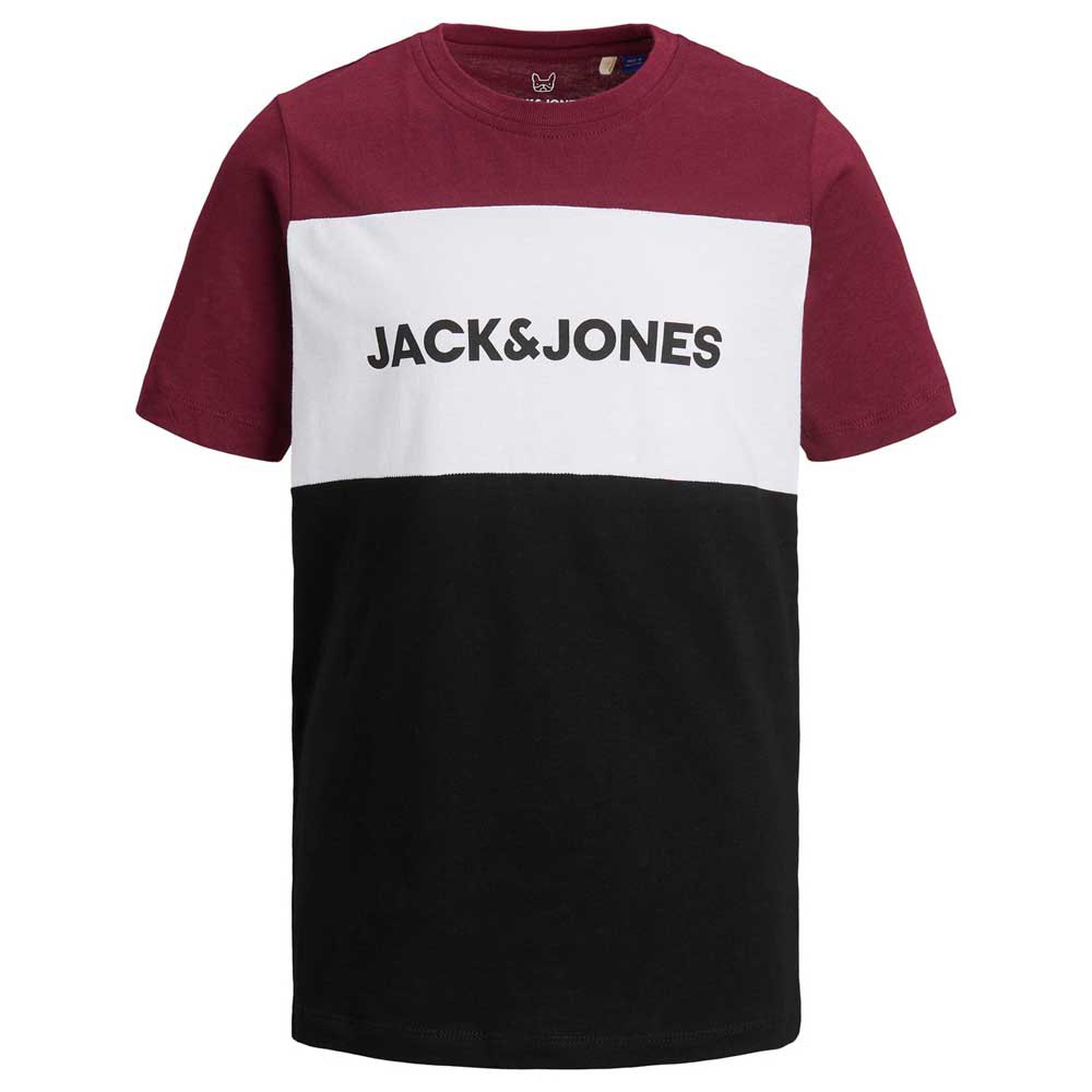 Jack & jones Logo Blocking Short Sleeve T-Shirt