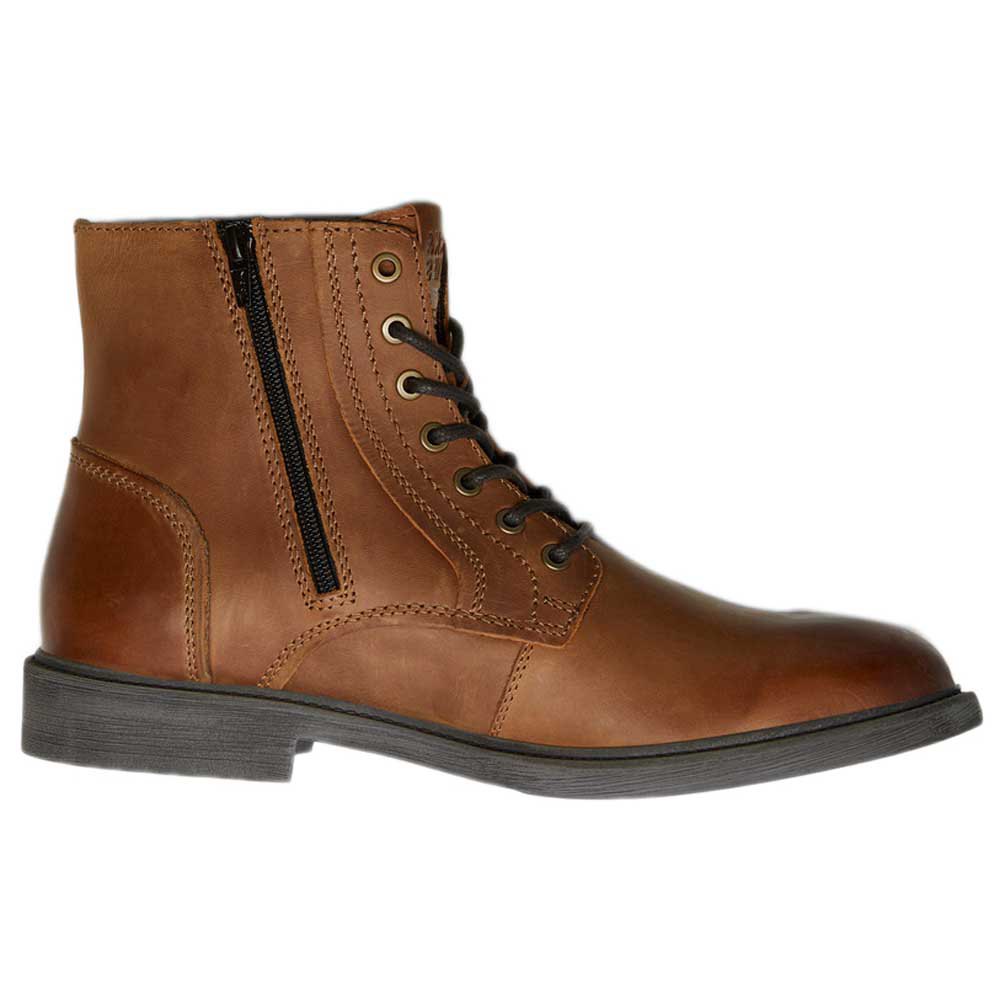 GM GOLAIMAN Mens Dress Boots Casual Lace up Cap Toe Boots 