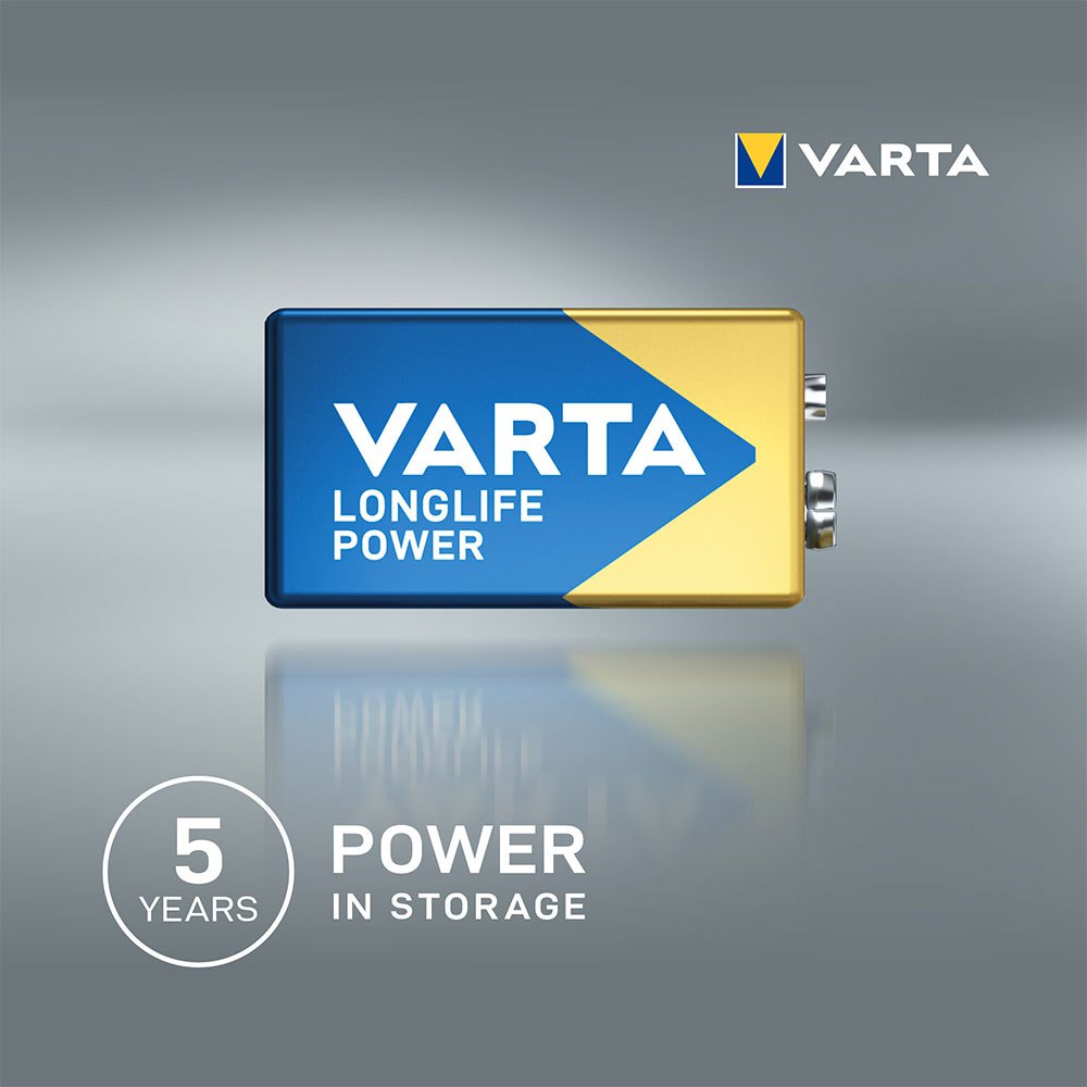 Varta Batterier Longlife Power Alcaline 9V