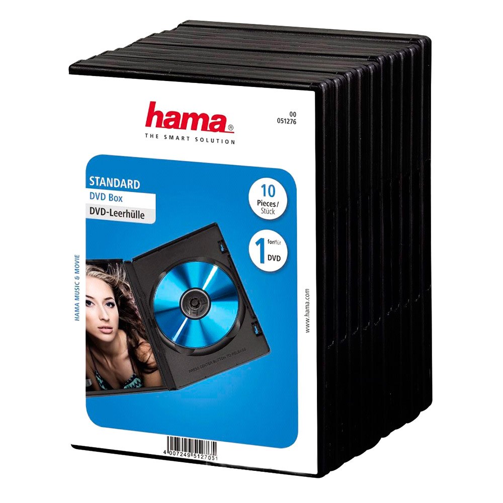 Hama Caixa DVD 10 Preto | Techinn