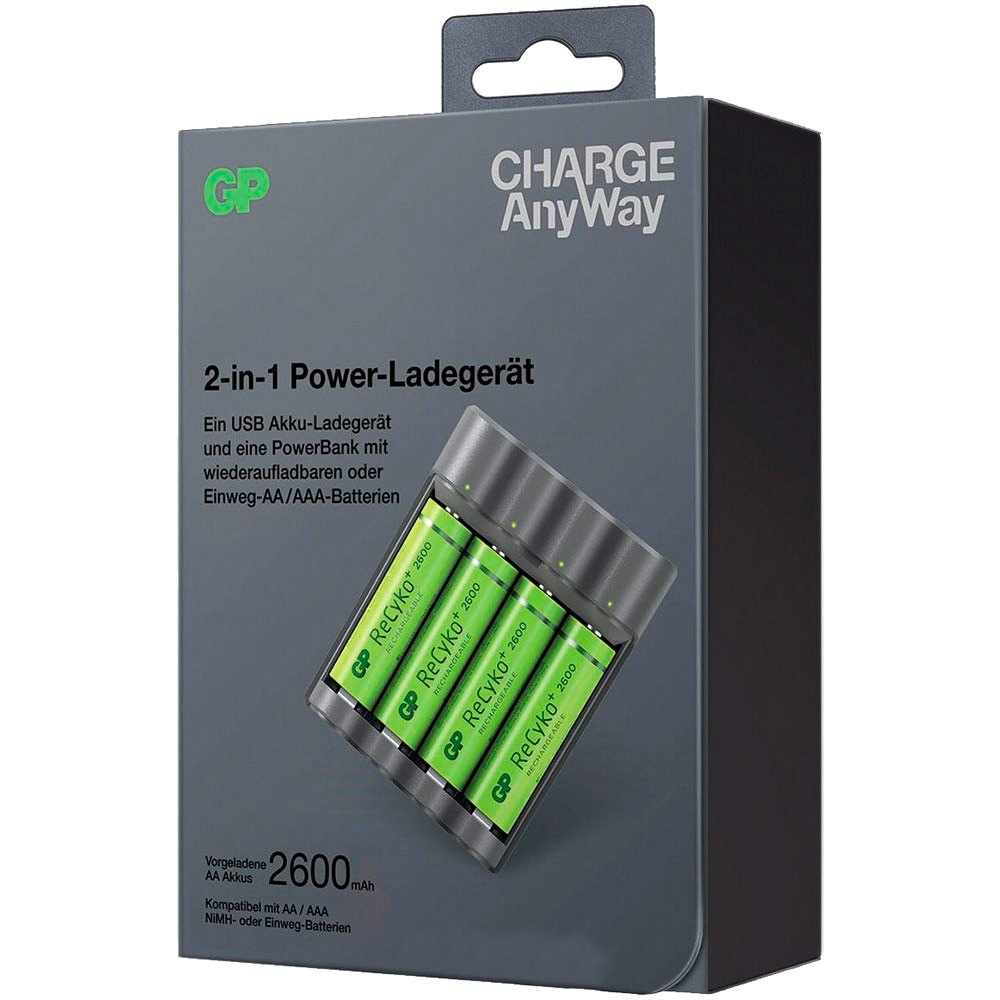 Gp batteries In Charge AnyWay 3 1 Batteria Caricabatterie