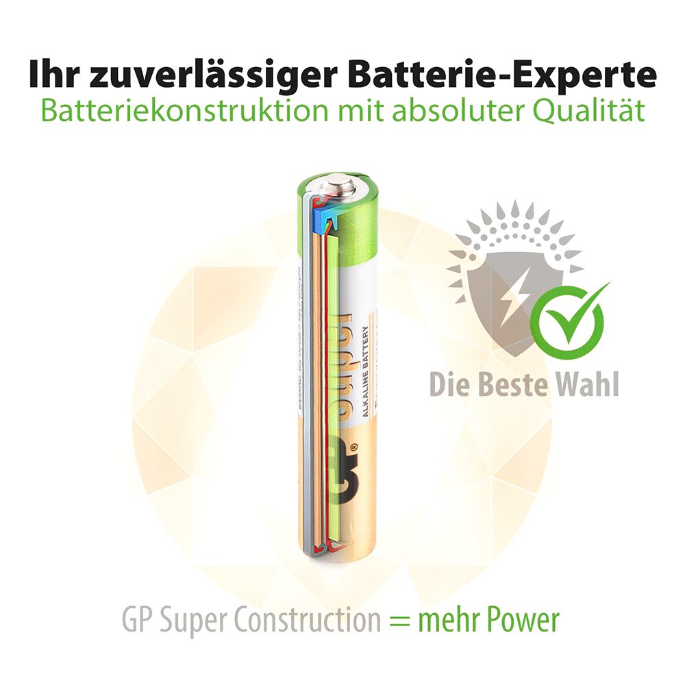 Gp batteries Alkalisk Batterier AAAA