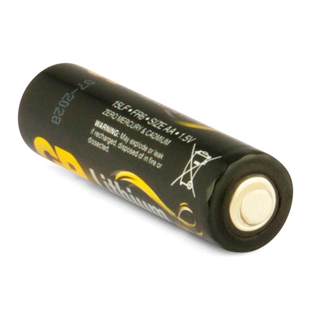Gp batteries Pilas Litio Mignon 1.5V AA 07015LF-C Negro|