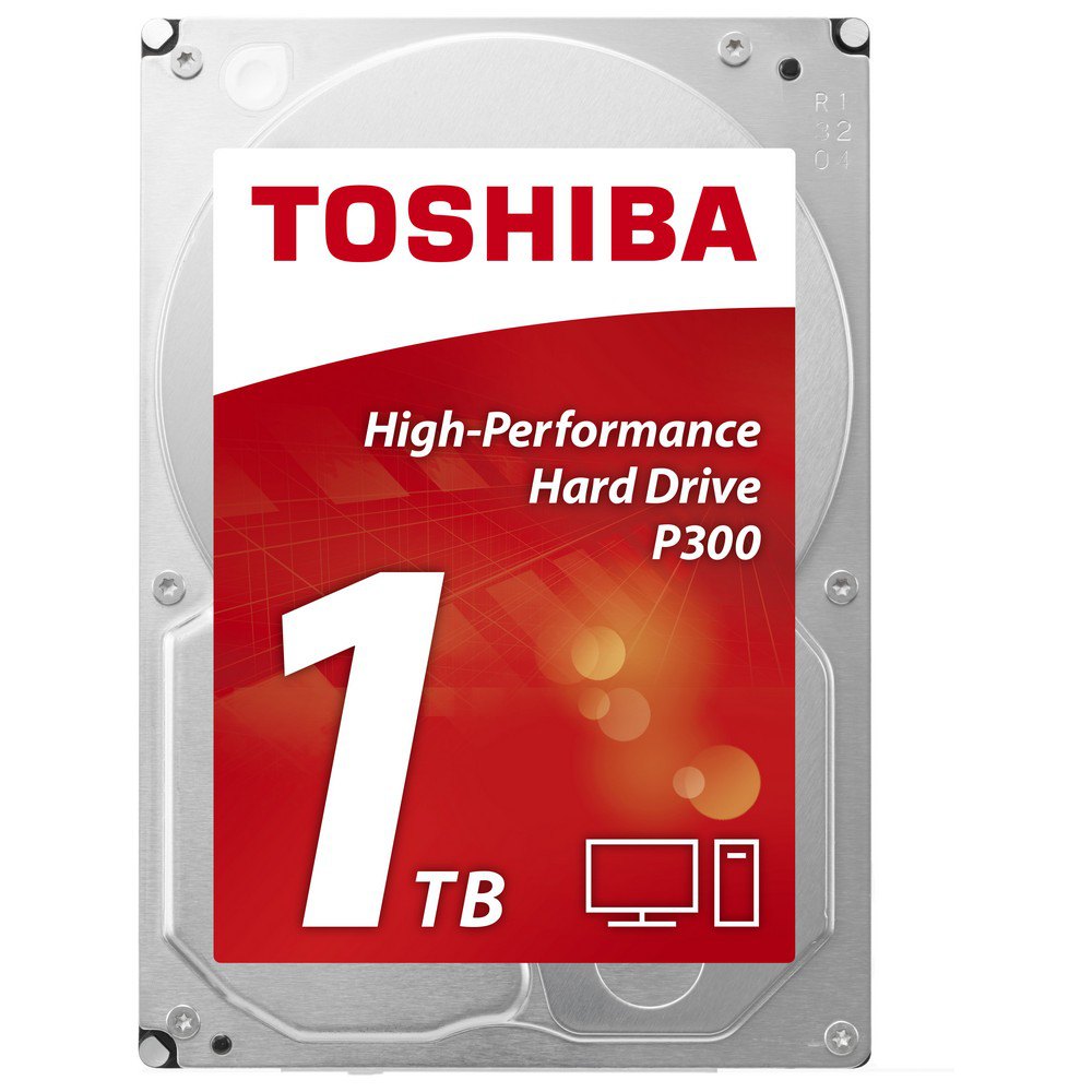Toshiba Disque Dur Sata 3 64MB P300 3.5´´ 1TB Argenté