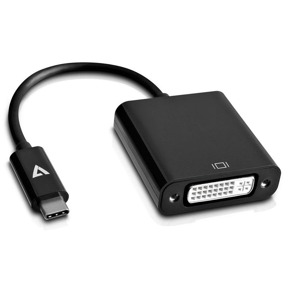 Forskelle boksning Glamour V7 USB-C To DVI-D Adapter Black | Techinn