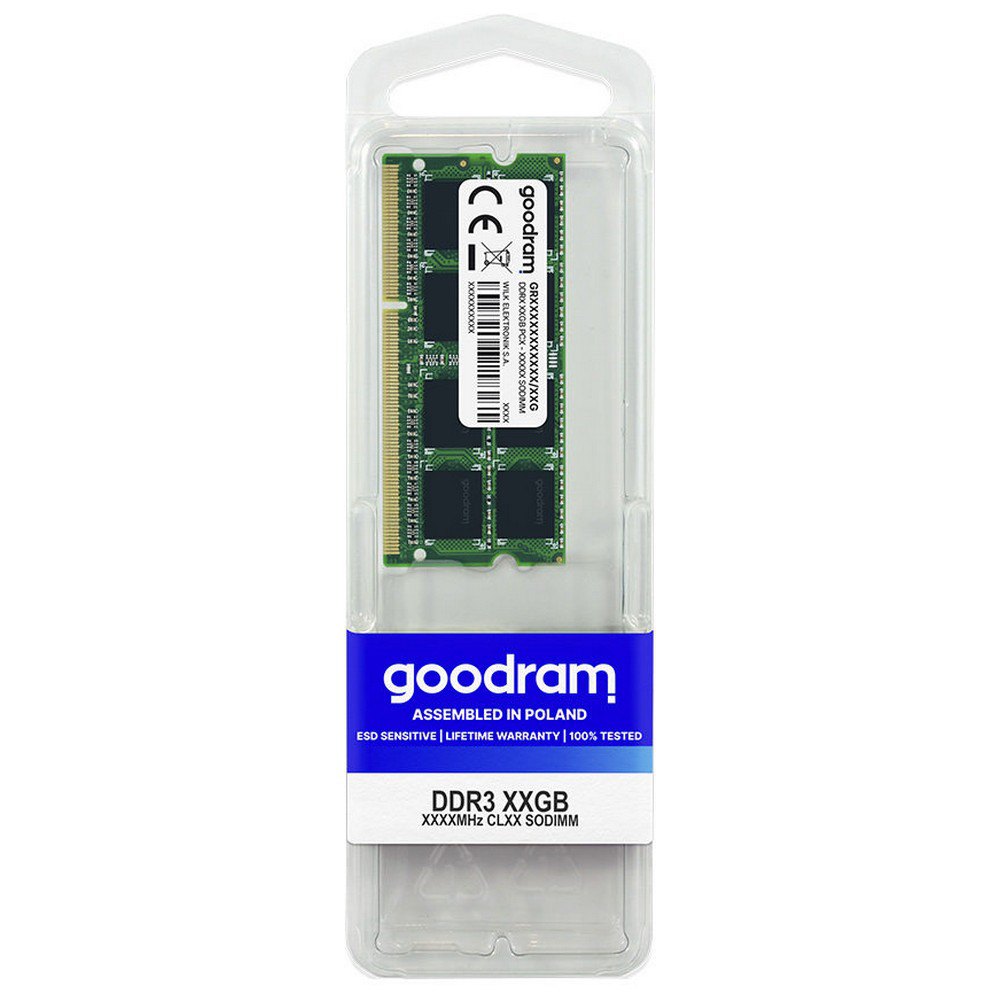 Goodram Memoria RAM PC1333 1x8GB DDR3 1333Mhz