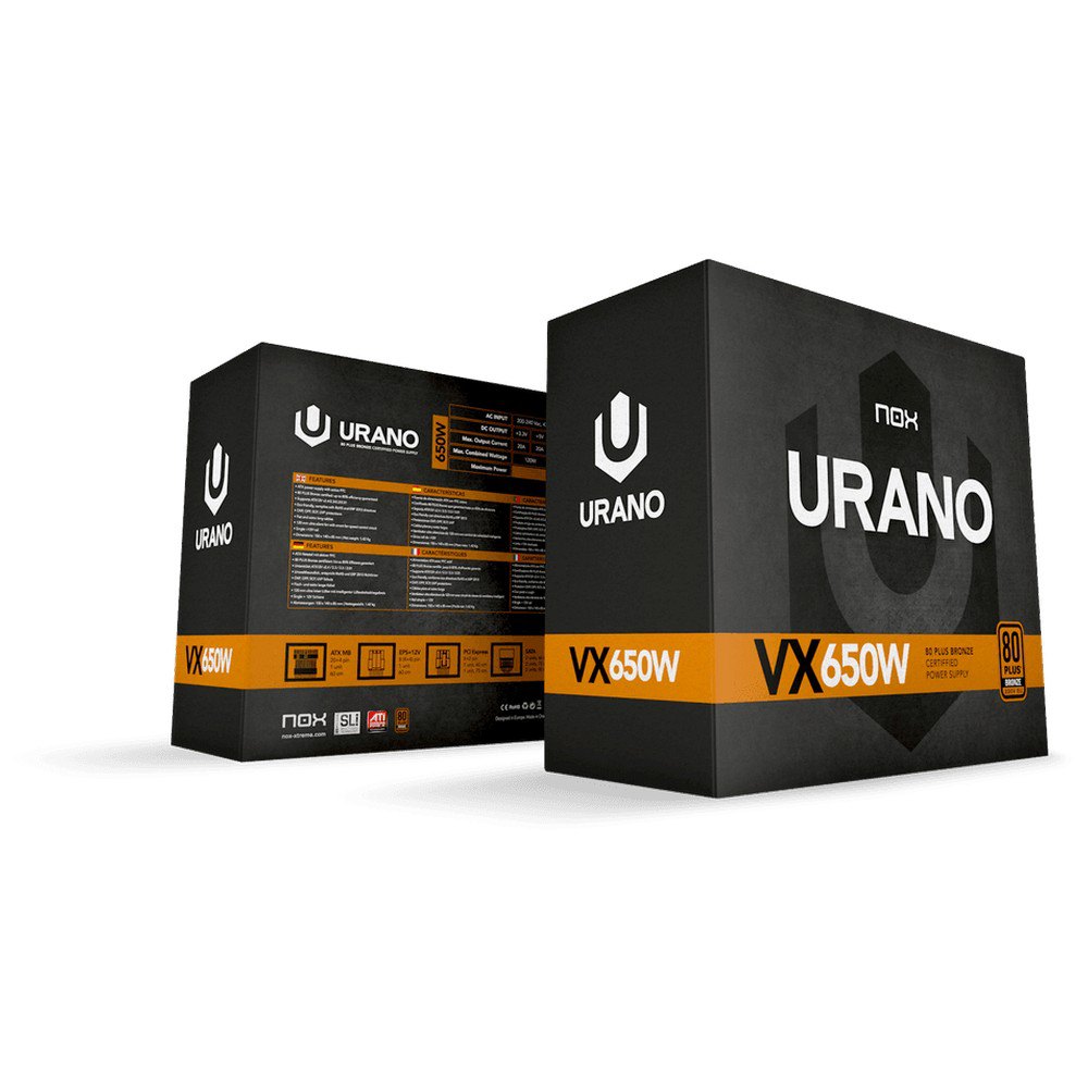 Nox Urano Bronze VX 650W Virtalähde
