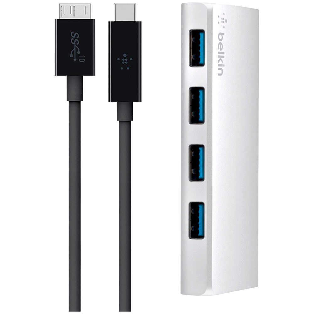 Belkin USB 3.0 4 Port Hub With USB-C Cable
