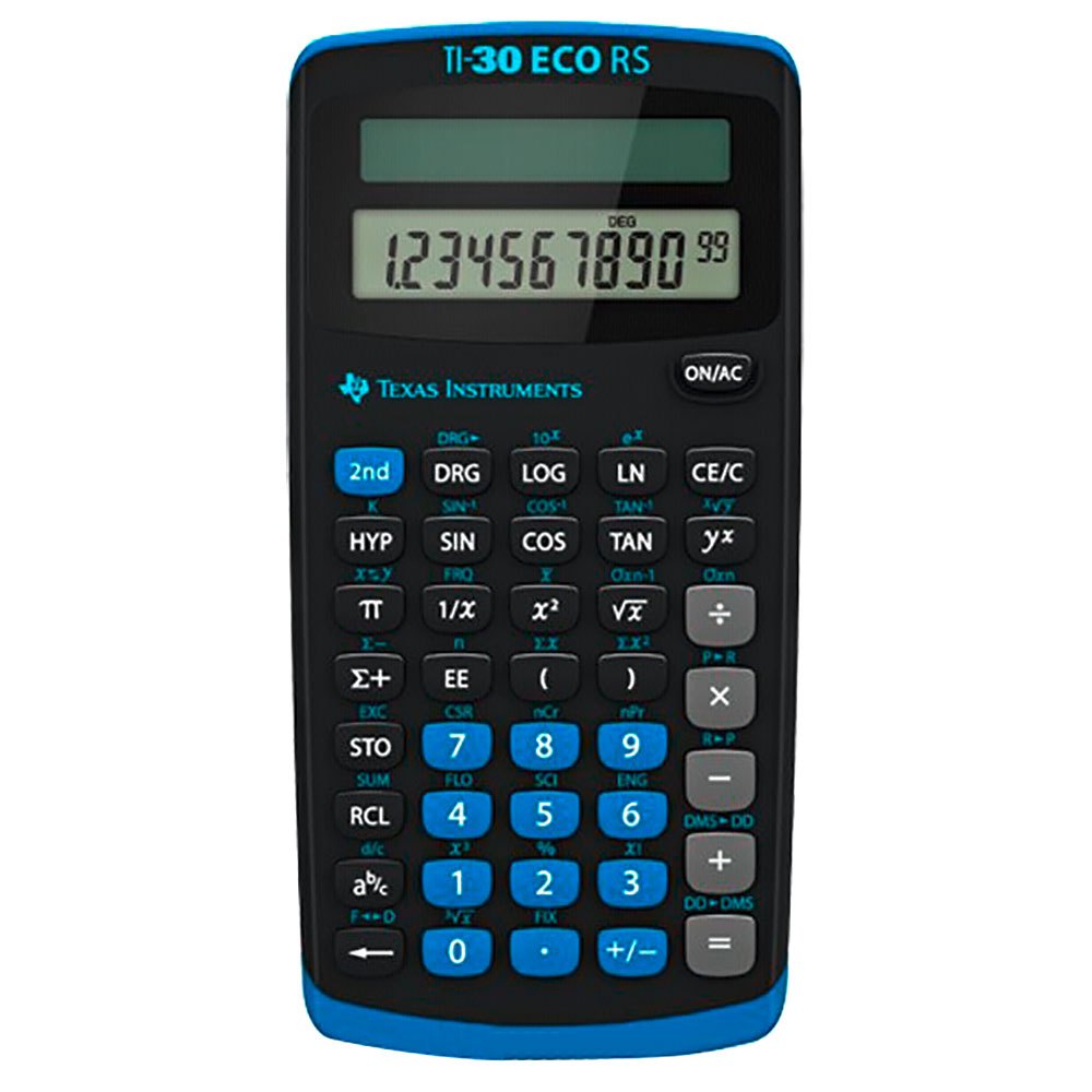 projektor amme vægt Texas instruments TI 30 Eco RS Calculator Black | Kidinn