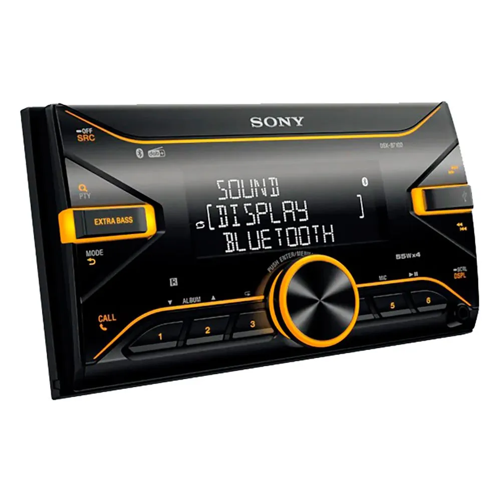 Sony DSXB710D DAB Car Radio Black Techinn
