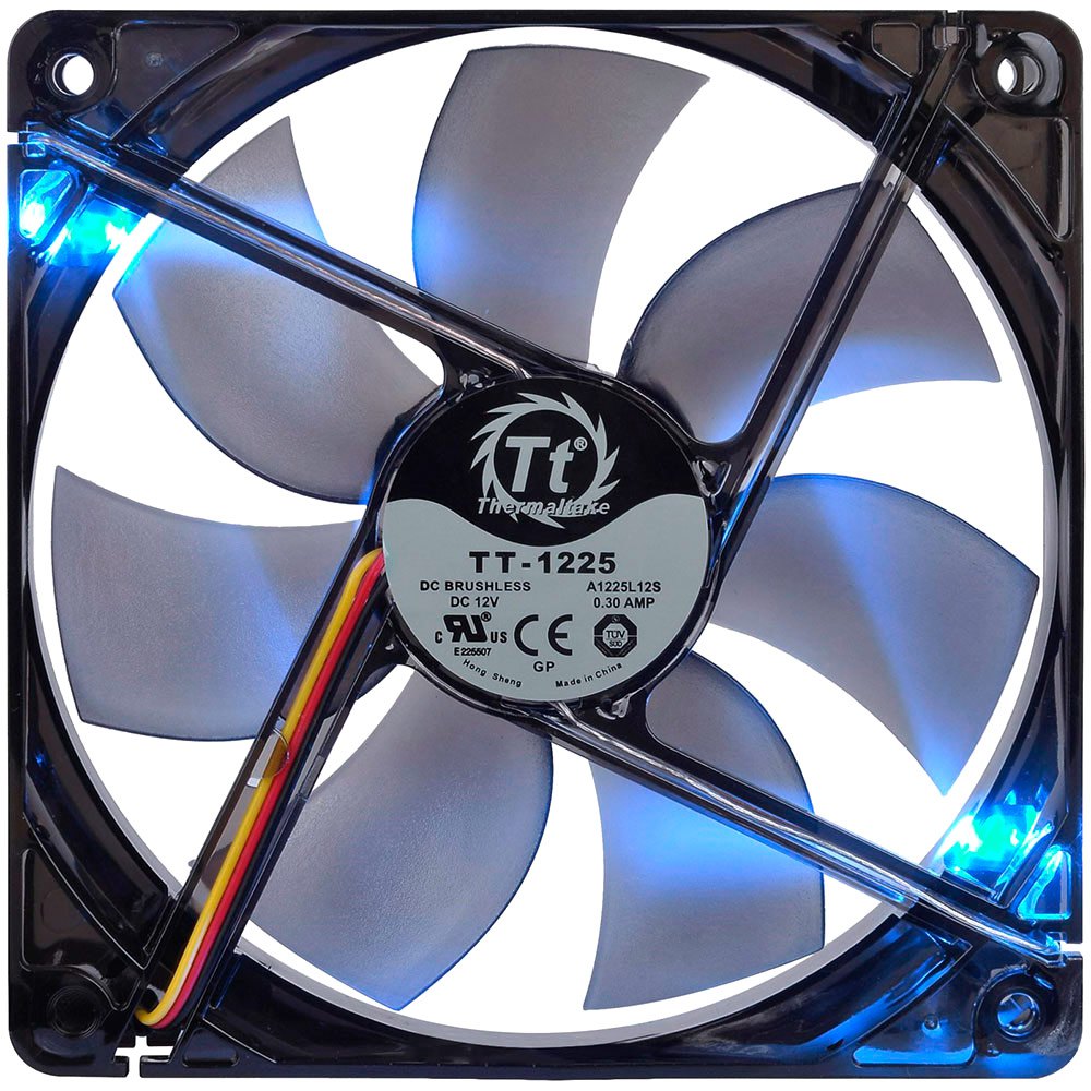 Thermaltake 케이스 팬 Pure S 12 LED 120 mm
