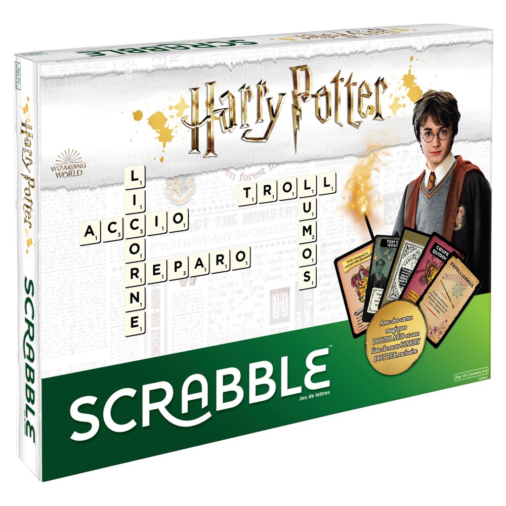 Mattel games Scrabble Harry Potter + UNO Minimalistisch GRATIS