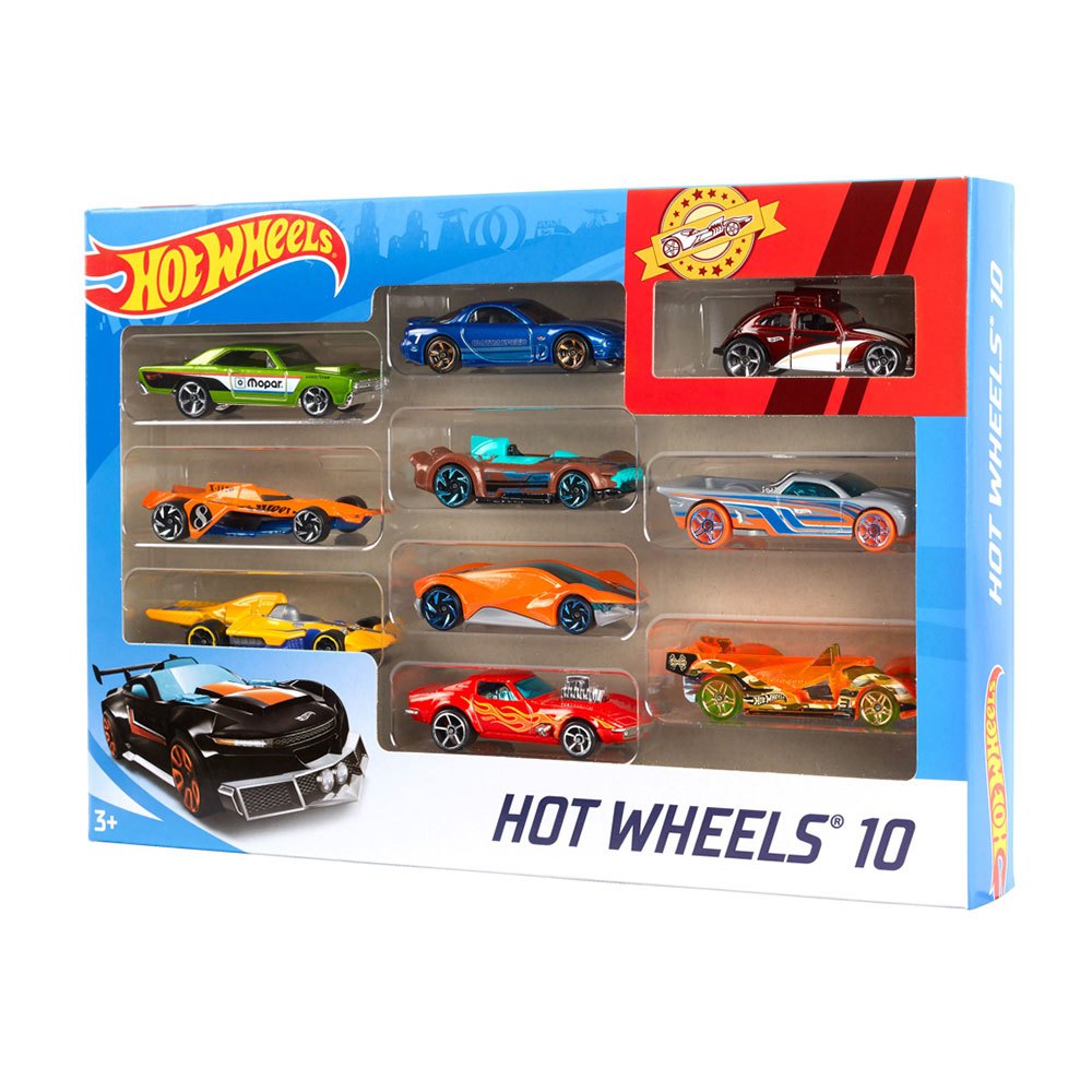 oración medio pestaña Hot wheels 10 Assorted Car Pack Multicolor | Kidinn