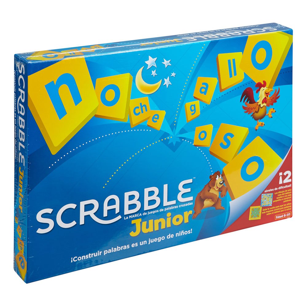 Mattel games Juego De Mesa Juegos De Mesa Scrabble Junior + UNO Minimalista De Regalo
