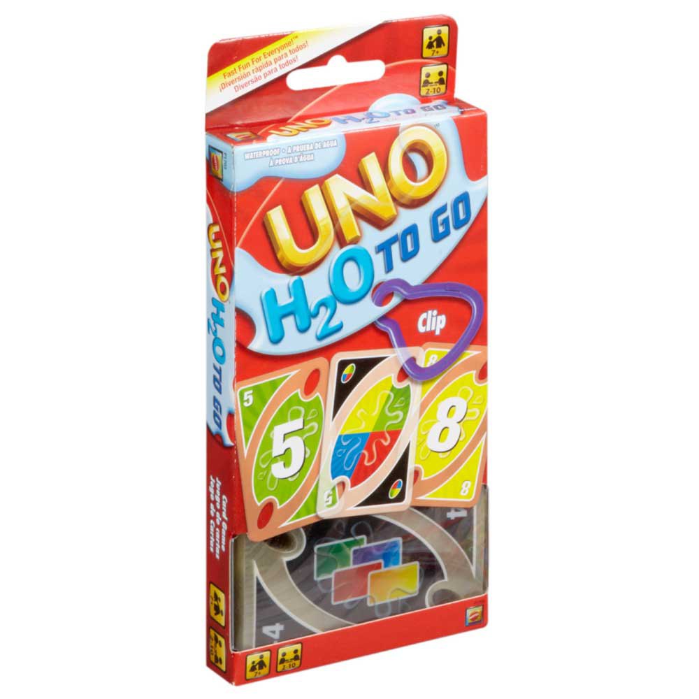 Mattel games Uno H 2O Zu Gehen Karte Spiel