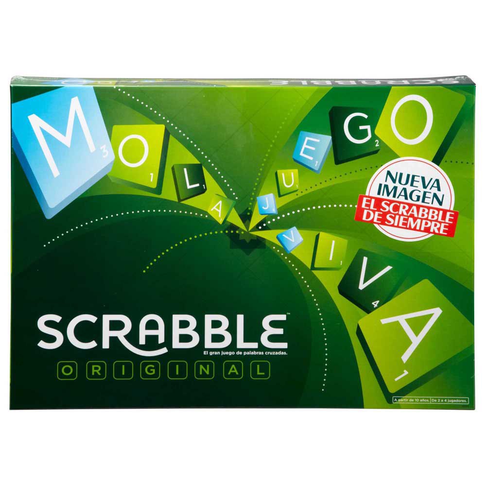 en inglés Juego de Mesa Mattel Scrabble 