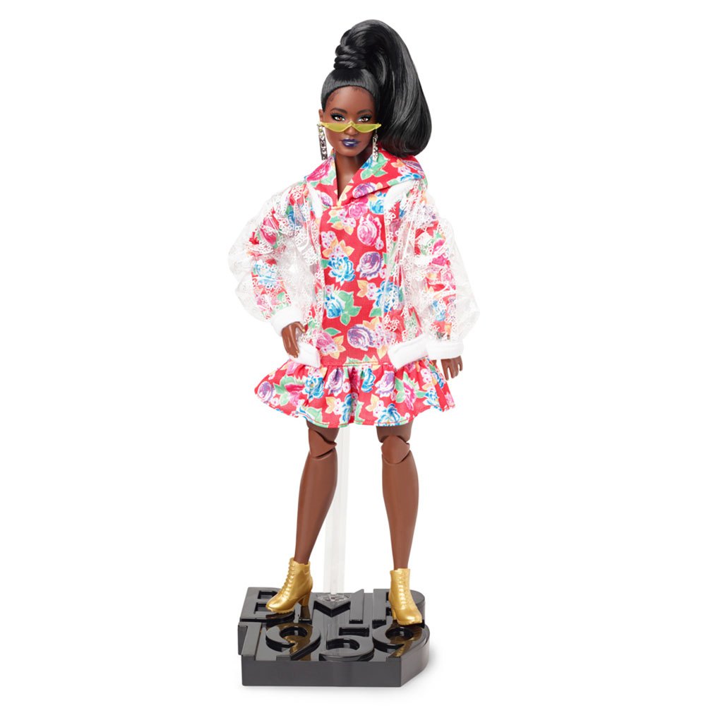 Barbie BMR 1959 Pazette Bloemen Hoodie Jurk Pop
