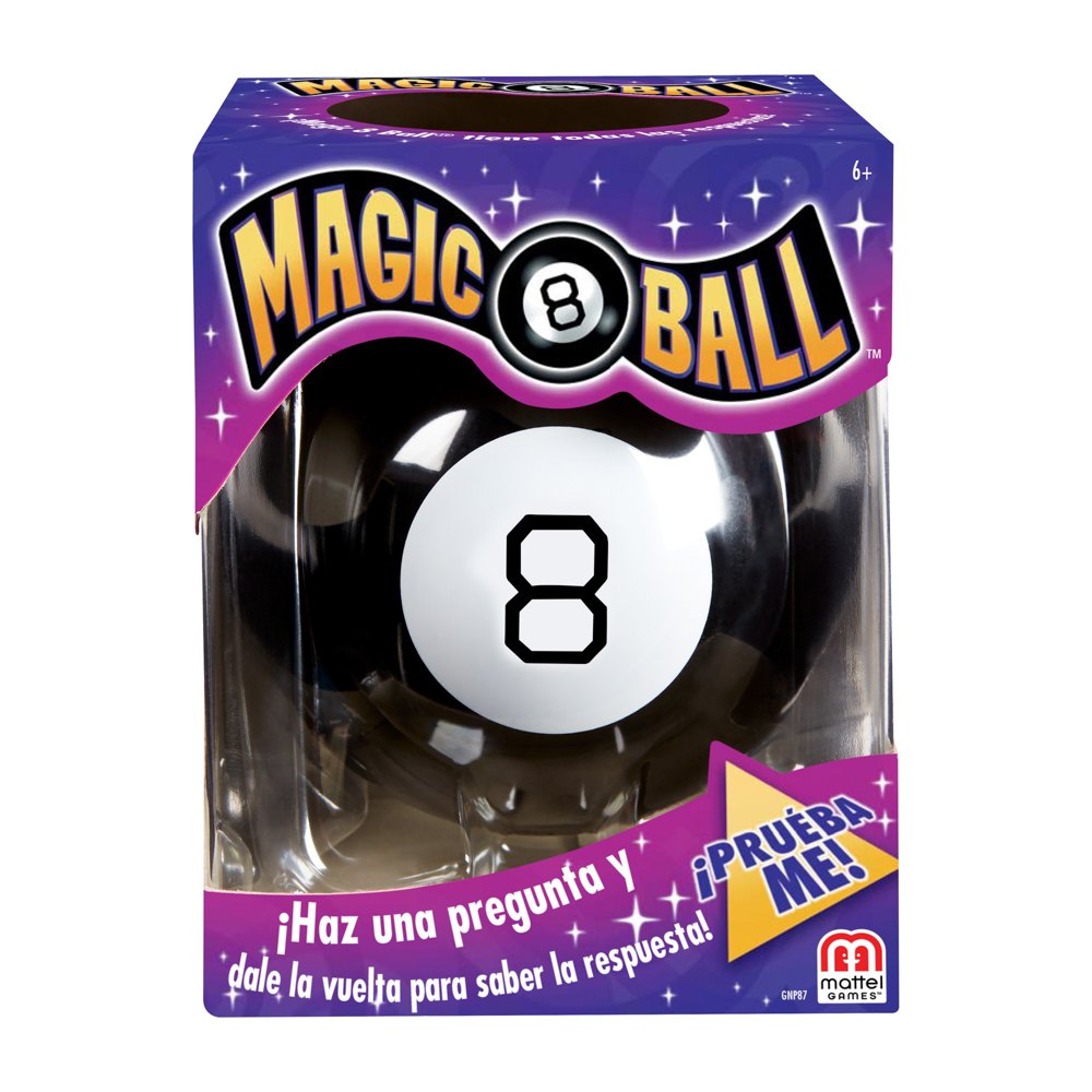 Mattel games Magic 8 Ball Board Game Black