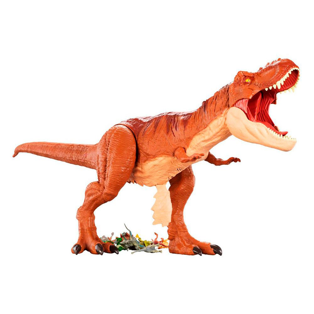 Jurassic world Tyrannosaurus Rex Supercolosal Dinosaurio De Juguete Marrón|  Kidinn