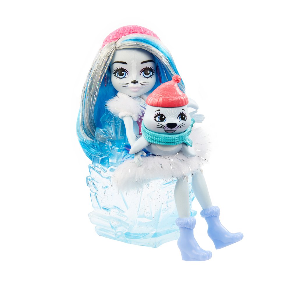 Enchantimals Fishing Friends With Sashay Seal & Blubber Dolls 