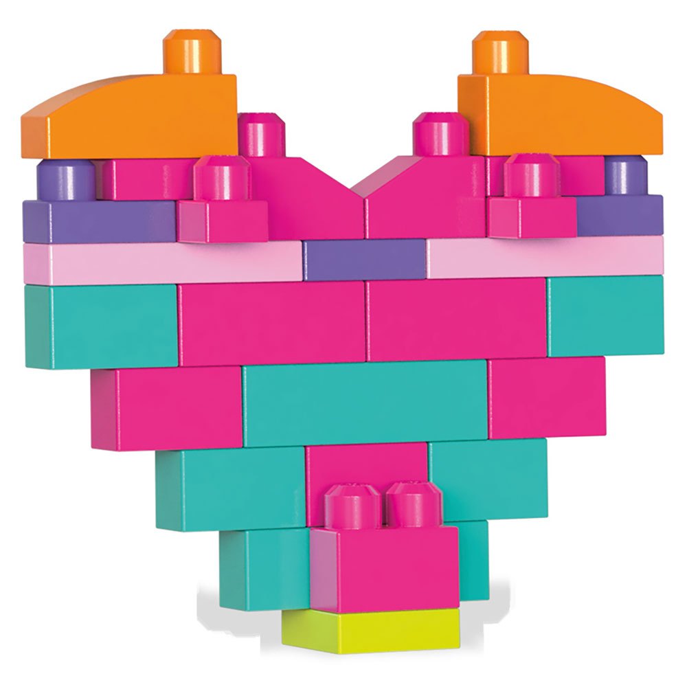 Multi Color Mega Vibrant Box Of Large Blocks 