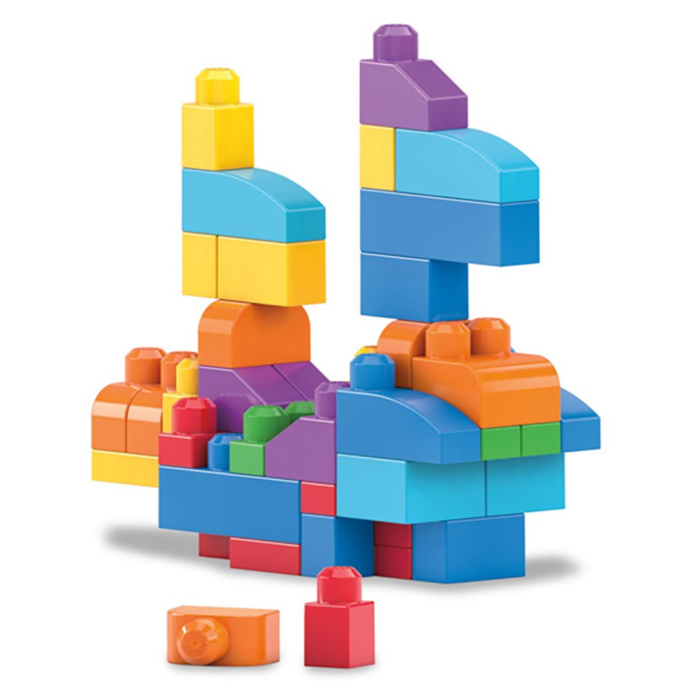 Playset Costruzioni Gran Block Giocattolo per Bambini 50pz con Custodia Borsa 