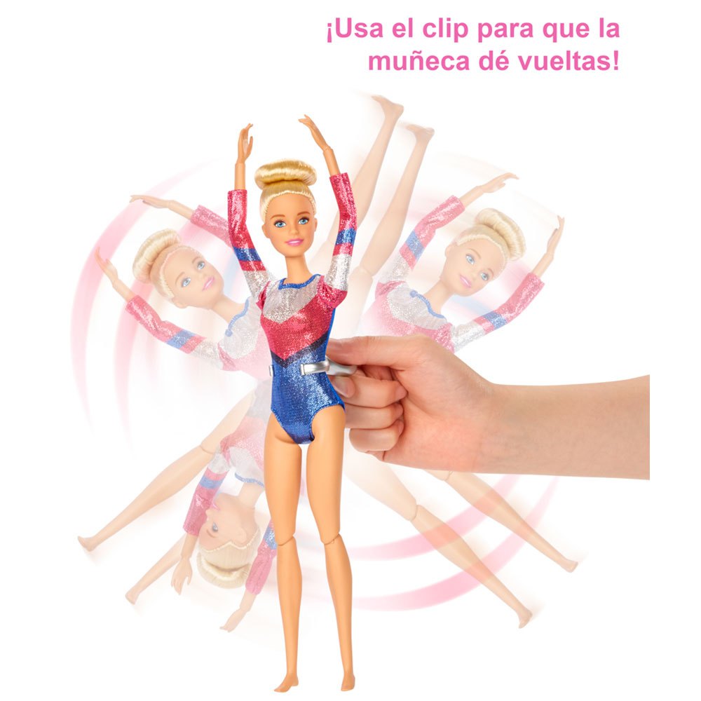 Barbie Boneca De Ginástica E Playset