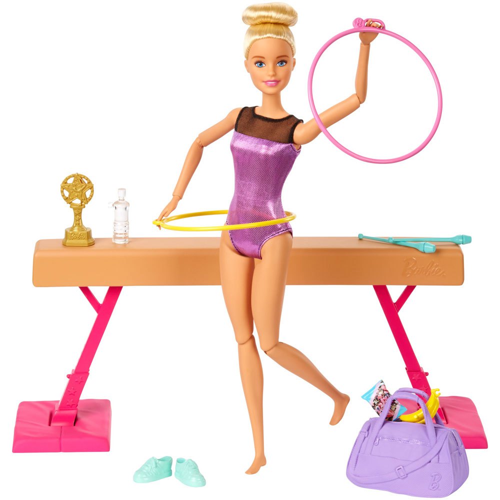Barbie Voimistelu-ja Playset-nukke