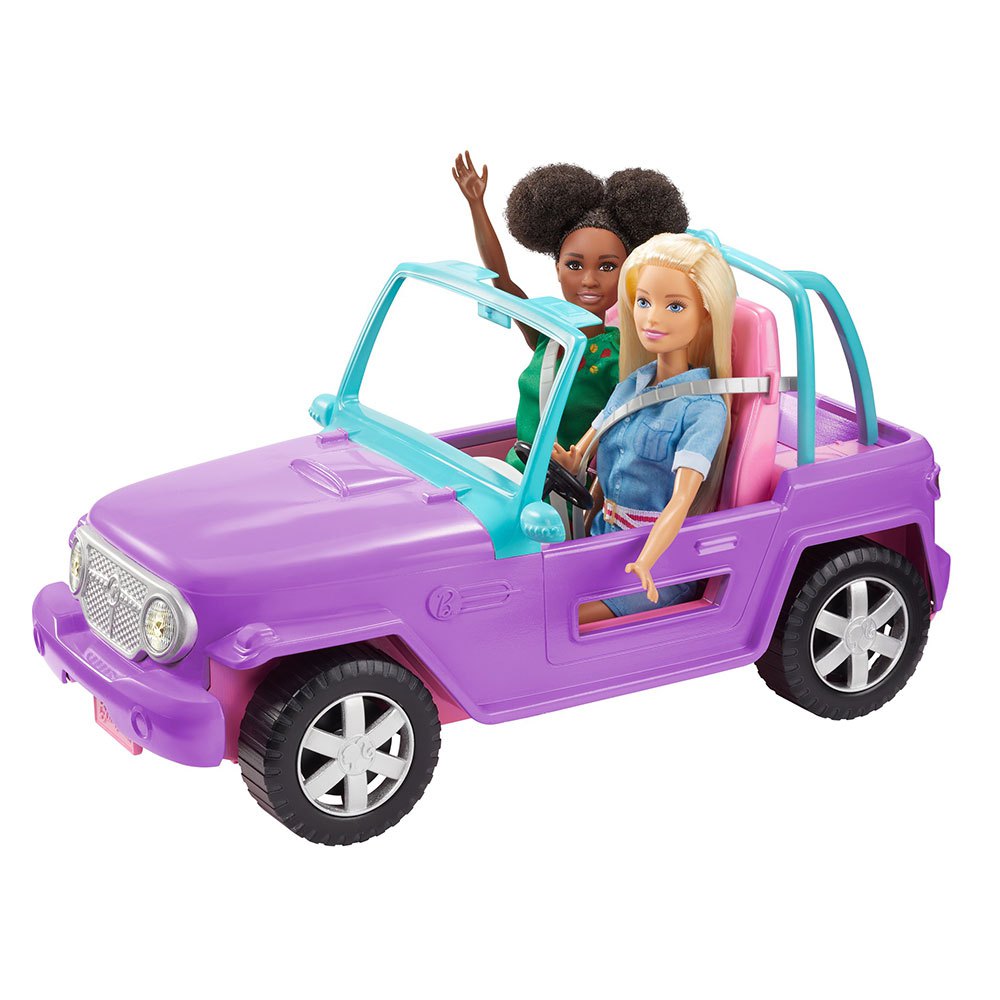 Barbie Jeep Coche Todo Terreno Aire Libre Coche De Juguete Multicolor| Kidinn