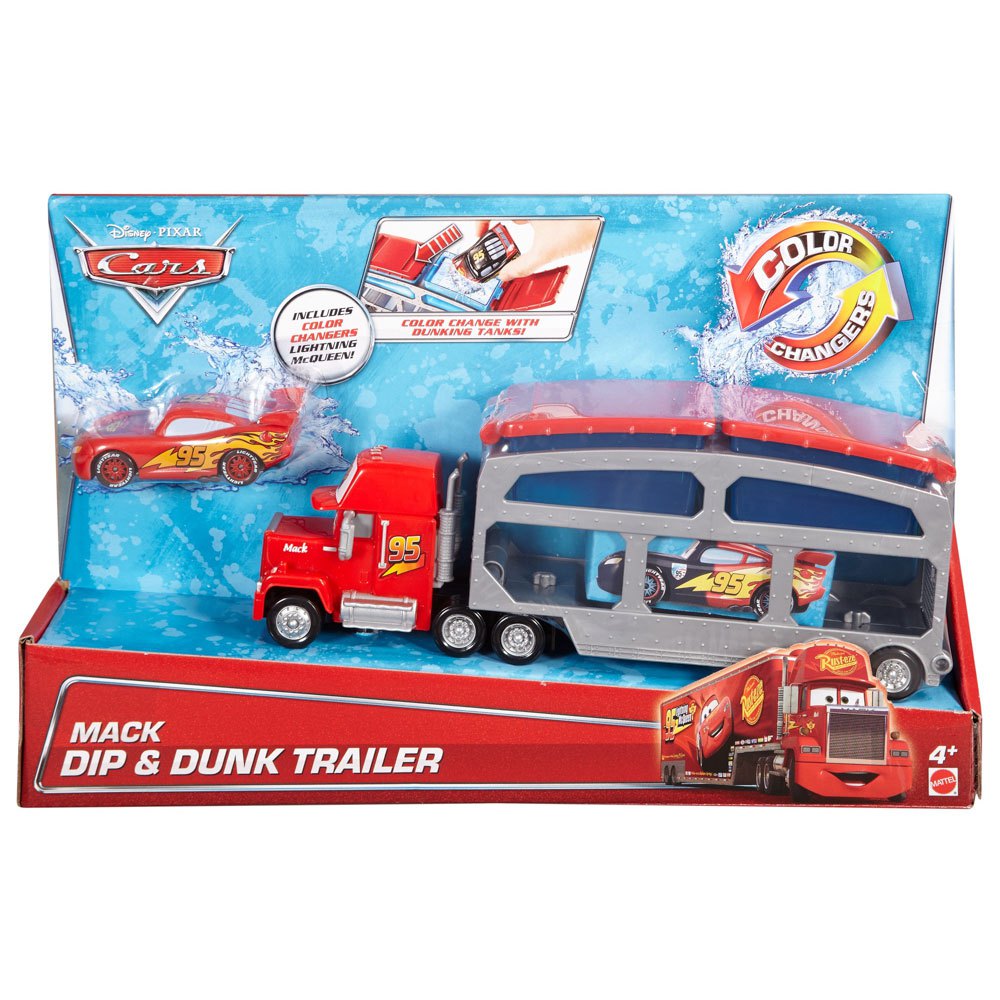 Cars Mack Dip And Dunk Trailer