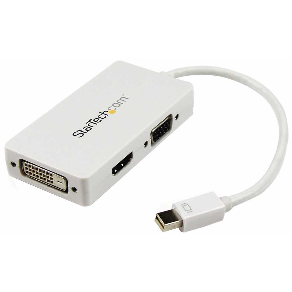 Startech Mini DisplayPort VGA DVI HDMI Adapter 白 | Techinn