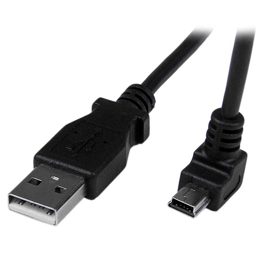 klasse enkemand Konkurrere Startech Mini USB Cable A To Down Angle Mini B 2 m 黒 | Techinn