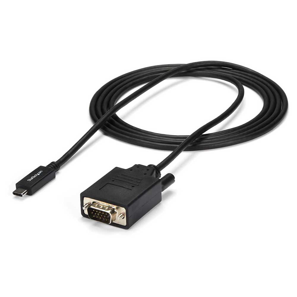 Startech USB-C To VGA Adapter Cable 2 m Sort Techinn