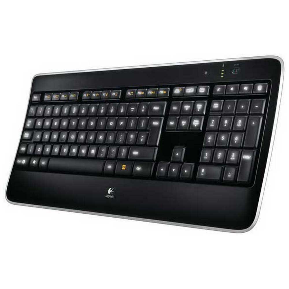 Desventaja Rama engañar Logitech K800 Wireless Illuminated Keyboard Black | Techinn