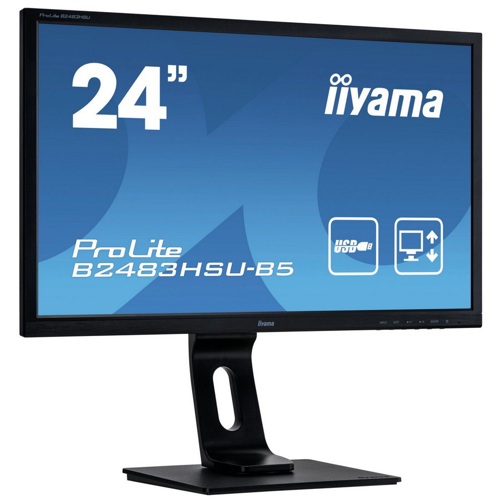 Iiyama ProLite B2483HSU-B5 24´´ Full HD LED näyttö